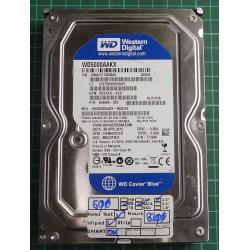 USED, Hard Disk, WD5000AAKX, WD Caviar, WD5000AAKX-603CA0, Desktop, SATA, 500GB
