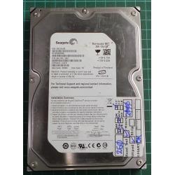 USED, Hard Disk, Seagate, Barracuda ES, ST3250620NS, P/N: 9BL14E-303, Firmware: 3.AEK, Desktop, SATA , 250GB