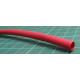 Heat Shrink Tubing, 2:1, 0.189 ", 4.8 mm, Red, 16.4 ft