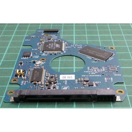 PCB: G002217A, MK3252GSX, TOSHIBA, HDD2H01 S ZK01 T, 320GB, 2.5", SATA