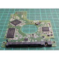 PCB: 2060-771672-001 Rev P1, WD6400BEVT, WD Scorpio, WD6400BEVT-22A0RT0, 640GB, 2.5", SATA