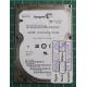 PCB: 100536286 Rev E, Momentus 5400.6, ST9500325AS, P/N: 9HH134-287, Firmware: 0003SDM1, 500GB, 2.5", SATA