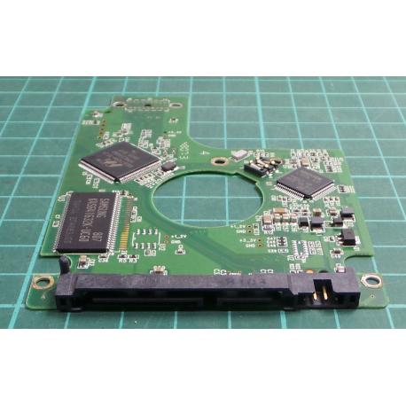 PCB: 2060-701499-000 Rev A, WD1200BEVS, WD Scorpio, WD1200BEVS-00UST0, 120GB, 2.5", SATA