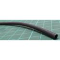 3.2mm / 1.6mm, Heatshrink, Black, 2:1
