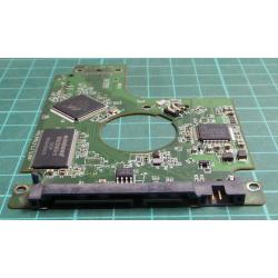 PCB: 2060-771672-004 Rev A, WD3200BPVT, WD Scorpio, WD3200BPVT-80ZEST0, 320GB, 2.5", SATA