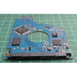 PCB: 100729420 Rev B, Laptop Thin HDD, ST500LM023, P/N: 1RR152-074, Firmware: 0004LIM7, 500GB, 2.5", SATA