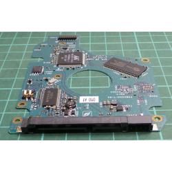 PCB: G002217A, MK1246GSX, TOSHIBA, HDD2D91 E UK01 T, 120GB, 2.5", SATA