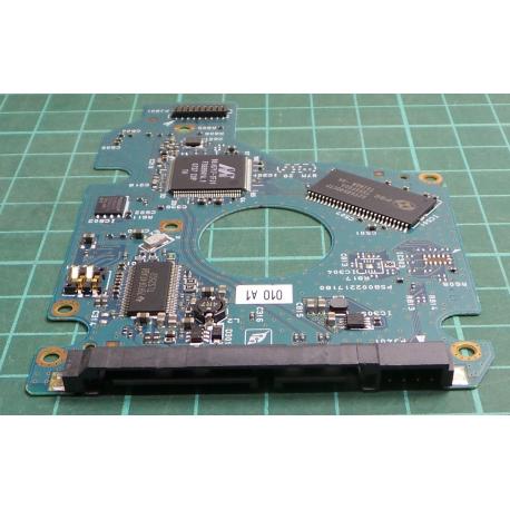 PCB: G002217A, MK1246GSX, TOSHIBA, HDD2D91 E UK01 T, 120GB, 2.5", SATA
