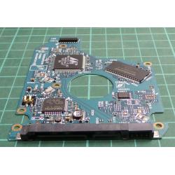 PCB: G002872A, TOSHIBA, MK3261GSYN, HDD2F23 F VF01 T, 320GB, 2.5", SATA