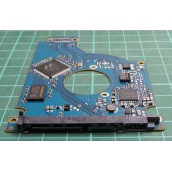 PCB: 100696152 Rev B, Momentus Thin, ST500LT012, P/N: 9WS142-070, Firmware: 0001LVM1, 500GB, 2.5", SATA