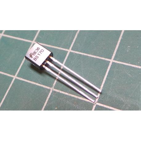 Tranzistor MFET-N Uds-60V, Id-0.5A, P-0.83W, Ron-5Ohm