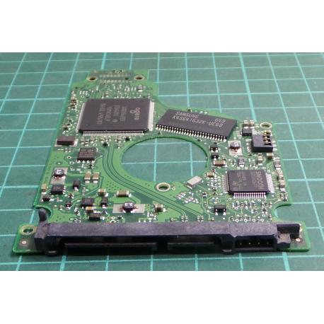 PCB: 100349359 Rev D, Momentus 5400.2, ST96812AS, P/N: 9W3182-141, Firmware: 3.14, 60GB, 2.5", SATA