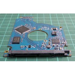 PCB: 100696152 Rev C, Momentus Thin, ST500LT012, P/N: 9WS142-070, Firmware: 0001LVM1, 500GB, 2.5", SATA