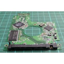 PCB: 2060-701450-011 Rev A, WD1200BEVS, WD Scorpio, WD1200BEVS-08RS, 120GB, 2.5", SATA