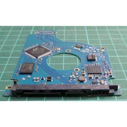 PCB: 100729420 Rev B, Laptop Thin HDD, ST500LT012, P/N: 1DG142-540, Firmware: 0001SDM1, 500GB, 2.5", SATA