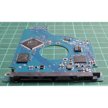 PCB: 100729420 Rev B, Laptop Thin HDD, ST500LT012, P/N: 1DG142-540, Firmware: 0001SDM1, 500GB, 2.5", SATA