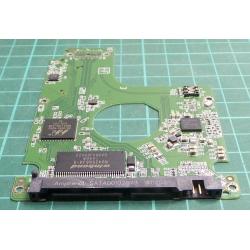 PCB: 2060-800018-001 Rev P1, WD5000LPLX, WD Black, WD5000LPLX-00ZNTT0, 500GB, 2.5", SATA