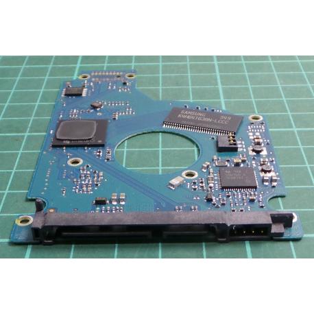 PCB: 100536286 Rev E, Momentus 5400.6, ST9160314AS, P/N: 9HH13C-286, Firmware: 0002SDM1, 160GB, 2.5", SATA