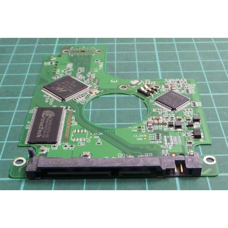 PCB: 2060-701499-005 Rev A, WD1600BEVT, WD Scorpio, WD1600BEVT-75ZCT2, 160GB, 2.5", SATA