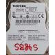PCB: G002825A, MK3259GSXP, TOSHIBA, HDD2J54 S QG01 B, 320GB, 2.5", SATA