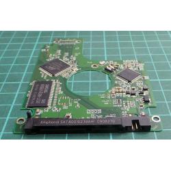 PCB: 2060-701499-005 Rev A, WD3200BEVT, WD Scorpio, WD3200BEVT-22ZCT0, 320GB, 2.5", SATA