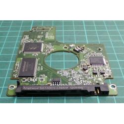 PCB: 2060-771820-000 Rev A, WD5000BEVT, WD Scorpio, WD5000BPVT-08HXZT3, 500GB, 2.5", SATA