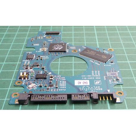 PCB: G5B001851000-A, MK6037GSX, HDD2D63 D ZM01 T, TOSHIBA, 60GB, 2.5", SATA
