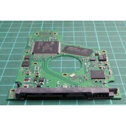 PCB: 100484444 Rev A, Momentus 5400.4, ST9120817AS, P/N: 9DG132-500, Firmware: 3.AAA, 120GB, 2.5", SATA