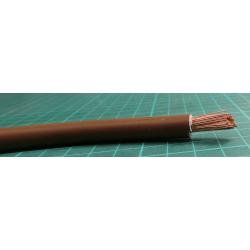 Wire, Tri Rated, PVC, Brown, 4 AWG, 25 mm², 164 ft, wire 254