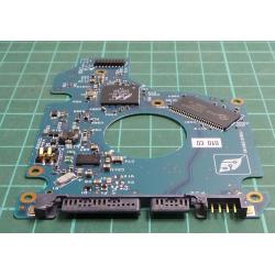 PCB: G5B0015-90000-A, MK8034GSX, HDD2D38 R ZK01 S, TOSHIBA, 80GB, 2.5", SATA