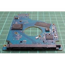 PCB: 100535597 Rev D, Momentus 5400.6, ST9500325AS, P/N: 9HH134-071, Firmware: 0011LVM1, 500GB, 2.5", SATA