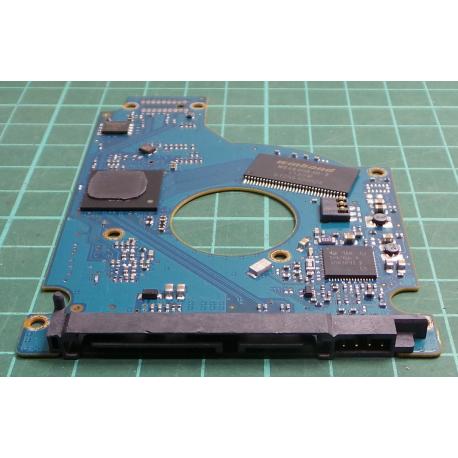 PCB: 100535597 Rev D, Momentus 5400.6, ST9500325AS, P/N: 9HH134-071, Firmware: 0011LVM1, 500GB, 2.5", SATA