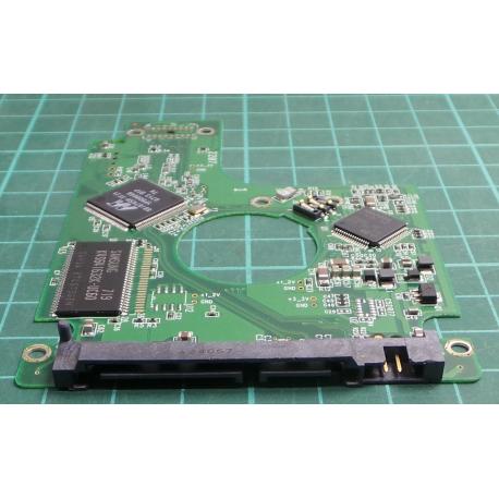 PCB: 2060-701450-011 Rev A, WD1600BEVS, WD Scorpio, WD1600BEVS-22RST0, 160GB, 2.5", SATA