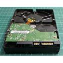 Complete Disk, PCB: 2060-771590-001 Rev A, WD2500AAJS, WD Caviar, WD2500AAJS-75M0A0, 250GB, 3.5", SATA