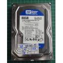 USED, Hard Disk, WD800AAJS, WD Caviar, WD800AAJS-22L7A0, Desktop, SATA, 80GB