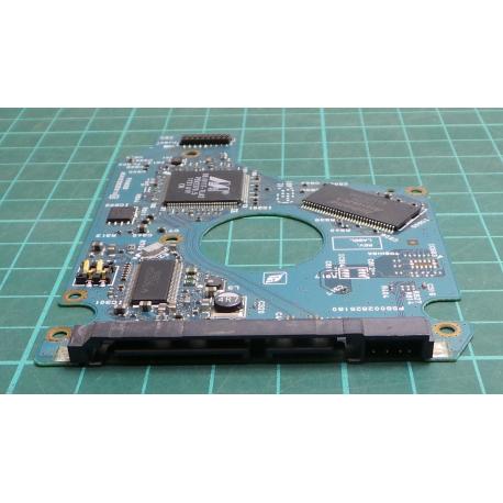PCB: G002825A, MK3276GSX, HDD2J94 H ZK01 B, TOSHIBA, 320GB, 2.5", SATA