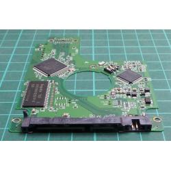 PCB: 2060-701499-000 Rev A, WD1200BEVS, WD Scorpio, WD1200BEVS-22UST0, 120GB, 2.5", SATA
