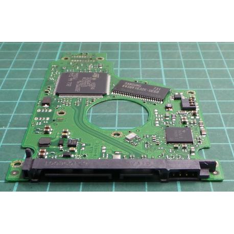 PCB: 100398689 Rev C, Momentus 5400.3, ST9120822AS, P/N: 9S1133-190, Firmware: 3.ALD, 120GB, 2.5", SATA