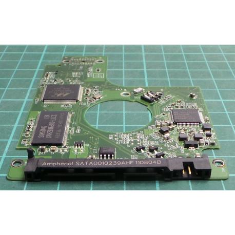 PCB: 2060-771820-000 Rev P1, WD3200BPVT, WD Scorpio, WD3200BPVT-80JJ5T0, 320GB, 2.5", SATA