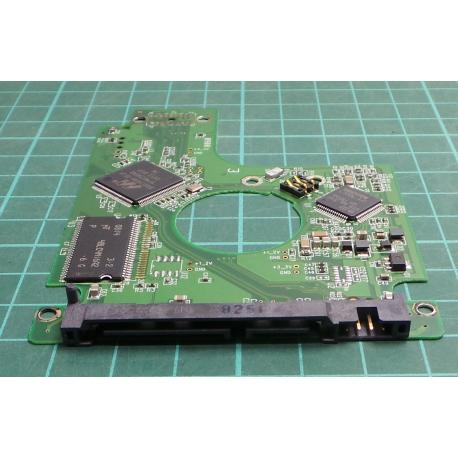 PCB: 2060-701499-000 Rev A, WD3200BEVT, WD Scorpio, WD3200BEVT-22ZCT0, 320GB, 2.5", SATA
