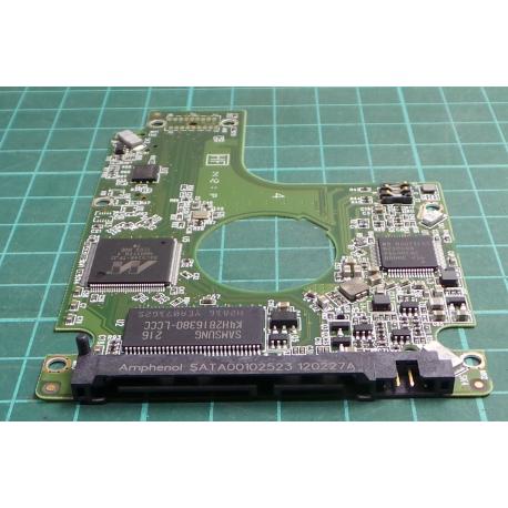 PCB: 2060-771823-000 Rev A, WD10JPVT, WD Scorpio, WD10JPVT-60A1YT0, 1TB, 2.5", SATA