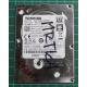 PCB: G003235C, MQ01ACF050, AAD AA10/AV002D, TOSHIBA, 500GB, 2.5", SATA