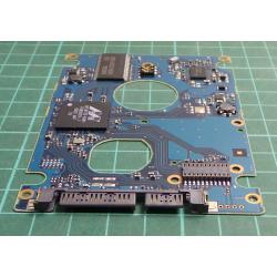 PCB: CA26338-B74104BA TP1, MHV2060BH PL, P/N: CA06672-B25100C1, Fujitsu, 60GB, 2.5", SATA