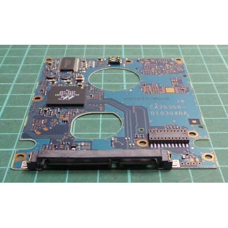 PCB: CA26350-B10304BA, MJA2250BH, P/N: CA07083-B52400C1, 250GB, 2.5", SATA