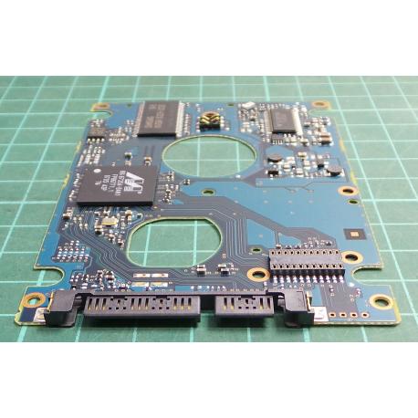 PCB: CA26343-B84304BA TP1, MHW2080BH PL, P/N: CA06820-B41200C1, Fujitsu, 80GB, 2.5", SATA