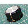 Knob, for 6mm shaft, Ø29.6x16mm, Screw Fixing - Metal Insert