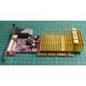 Used, AGP, GeForce 6200AX, 512MB, NX6200AX-TD512H