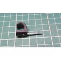 Nail in Clip, For 10mm Round Cable, 35mm Nail, Black