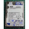 USED, Hard Disk, WD800BEVT, WD Scorpio, WD800BEVT-00A23T0, Laptop, SATA, 80GB
