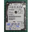 USED, Hard Disk, HITACHI, HTS545050A7E380, Z5K500-500, P/N: 0J23335, Laptop, SATA, 500GB
